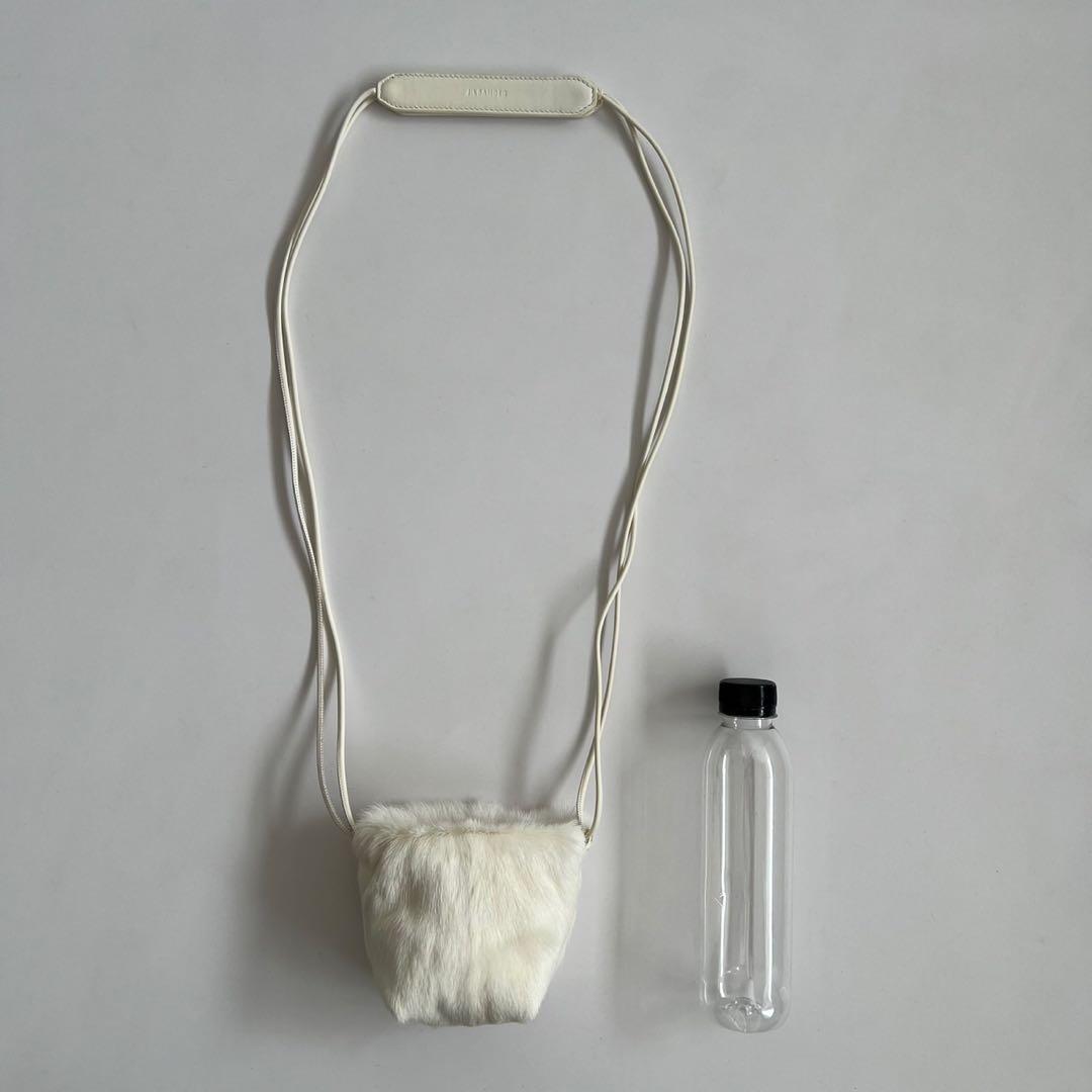 新品 JIL SANDER FUR MINI SHOULDER BAG