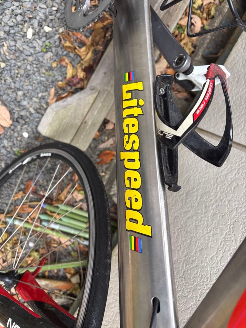 Litespeed BLADE、デュラ10s組みカーボンホイールおまけ