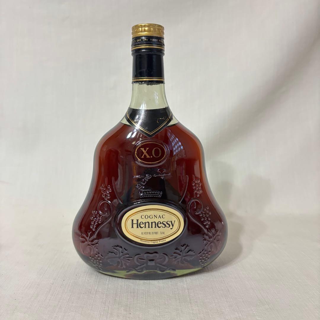Hennessy X.O. コニャック 金きゃップ750ml 箱入り