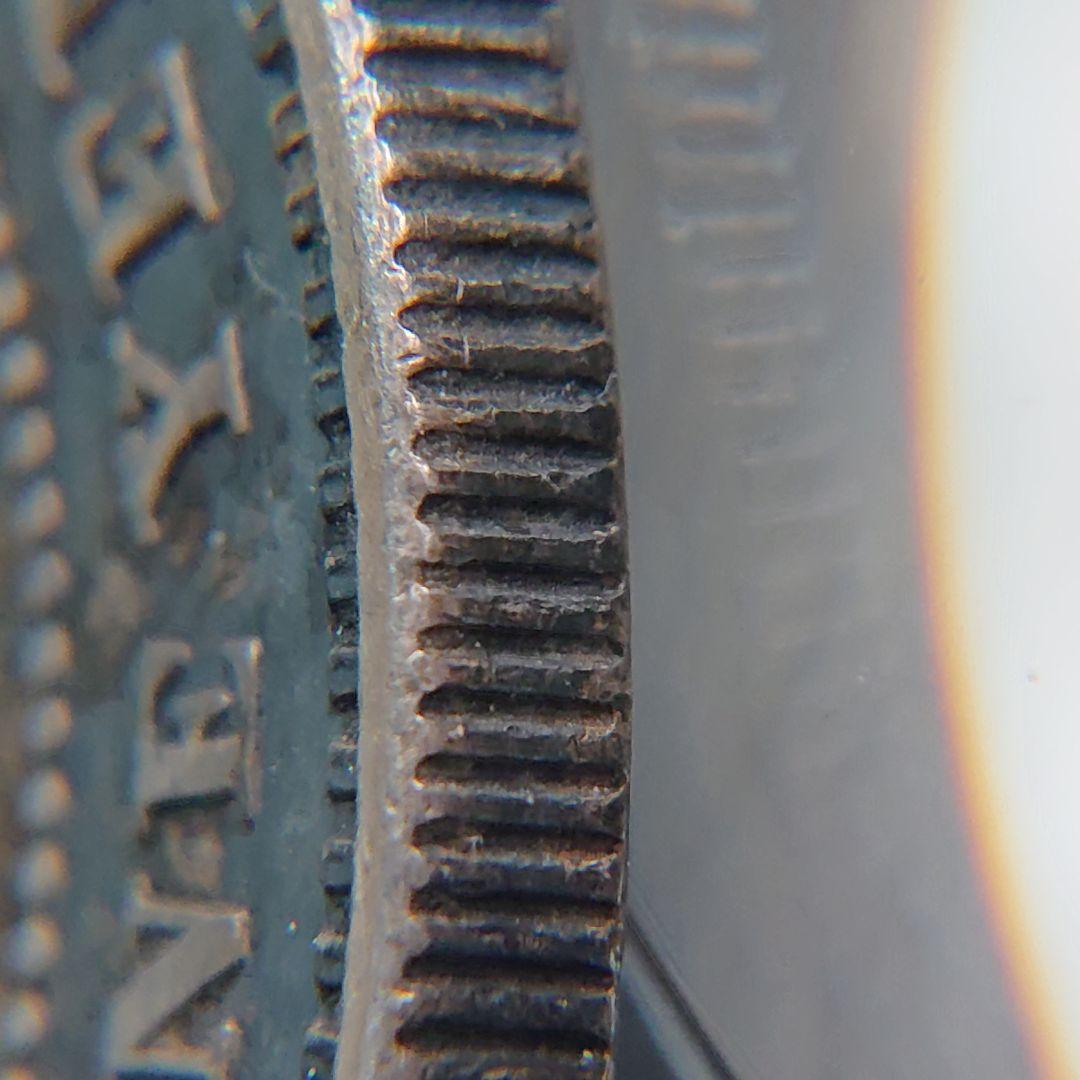 新1円銀貨 明治36年 濃トーン美品