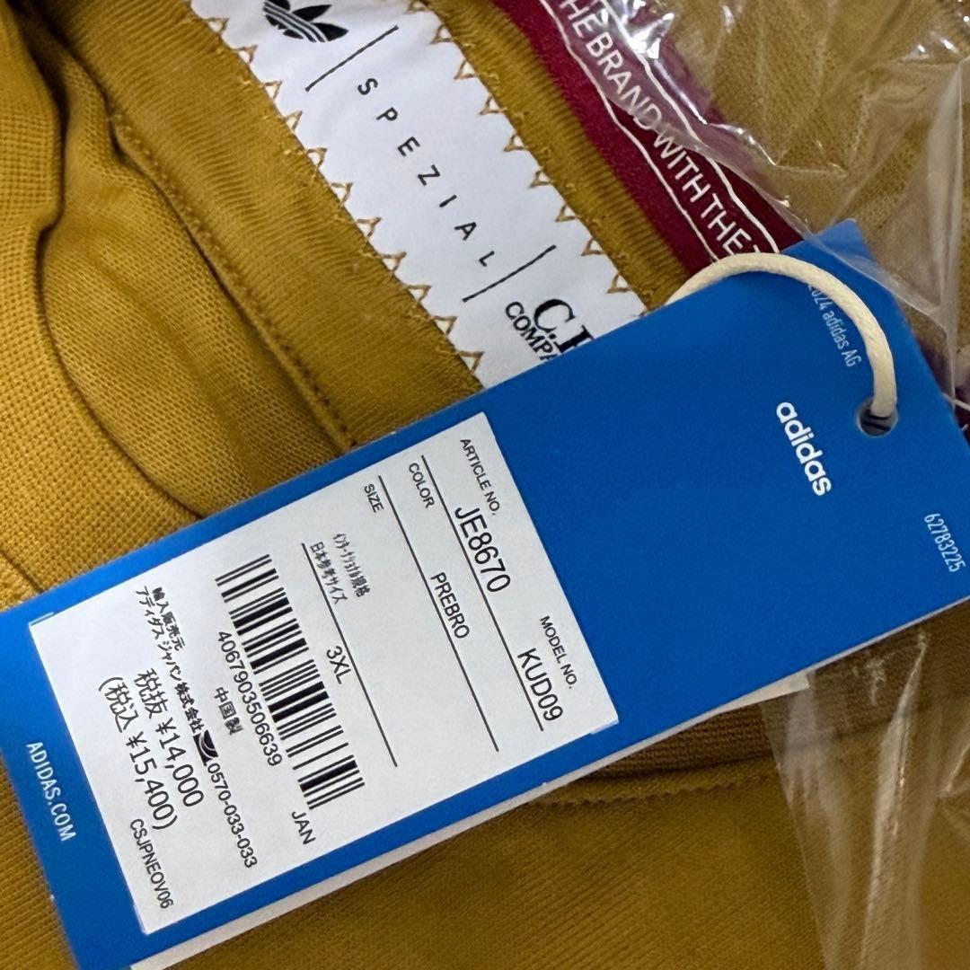 シーピーカンパニー x アディダス スペツィアル ポケット Tシャツ 3XL