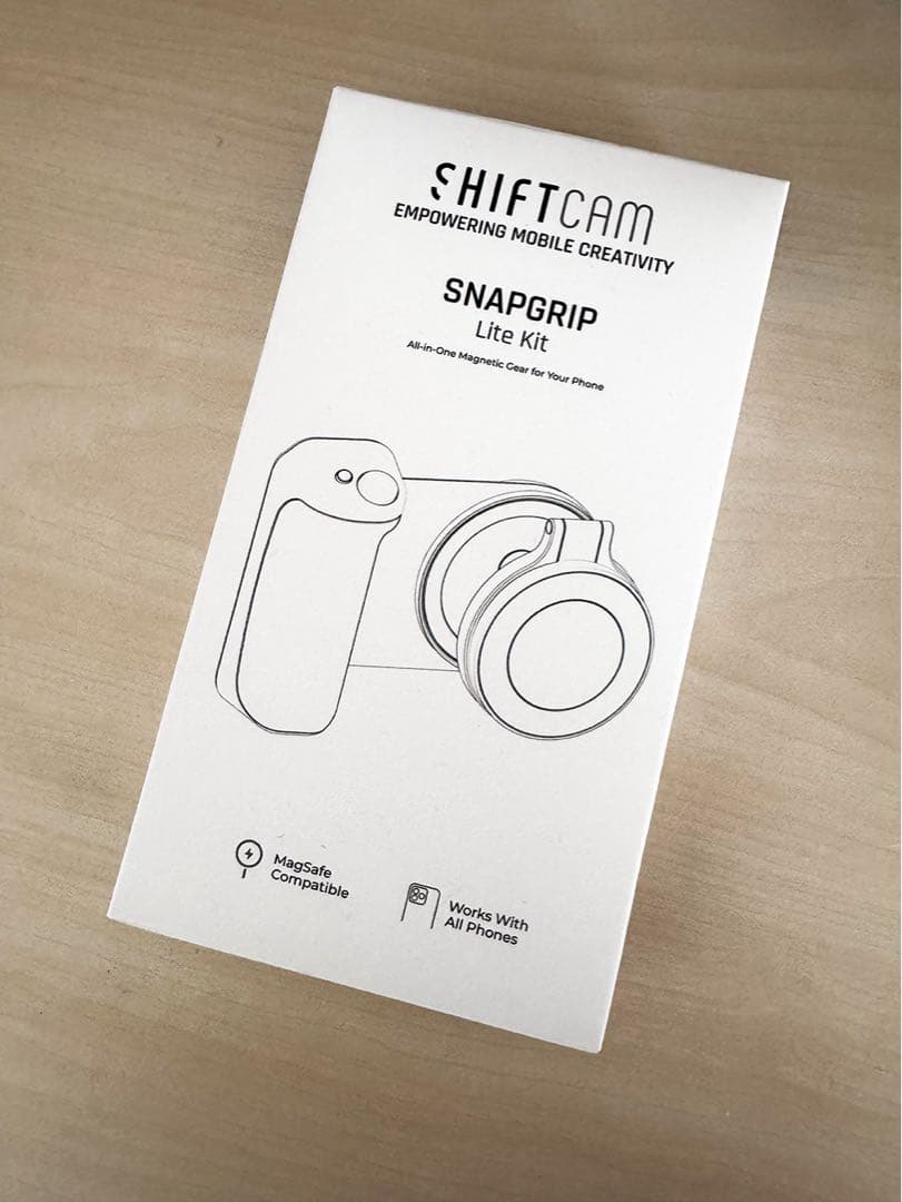 ShiftCam SnapGrip Lite Kit カメラグリップ