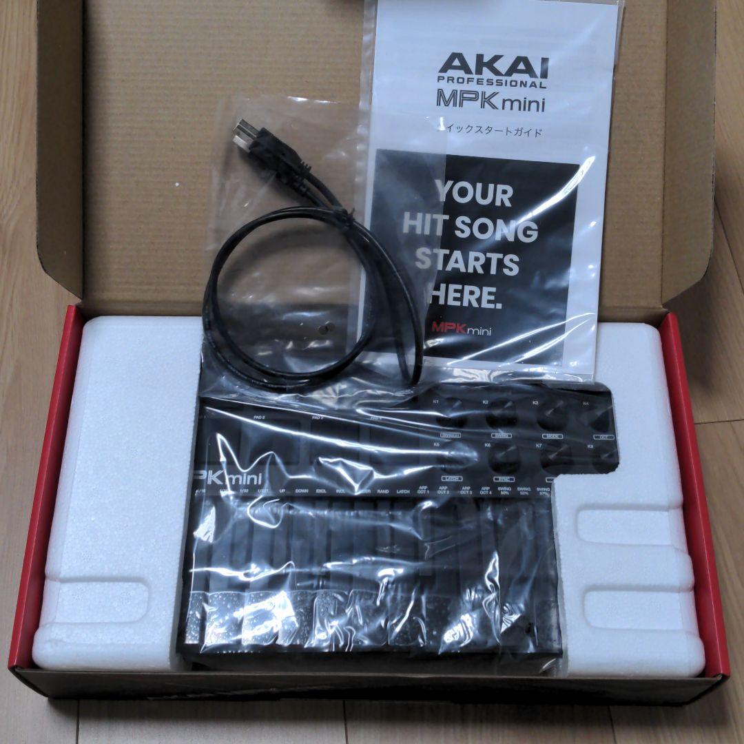 Akai Pro MIDIキーボード 25鍵USB ベロシティ対応8パッド