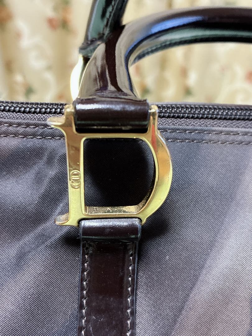 ディオールdiorブラウン ハンドバッグ