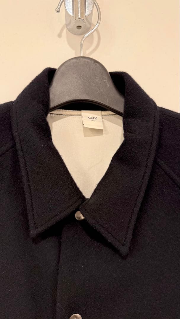 ジャケット・アウター OVY SingleShort Beaver Wool Coach Jacket