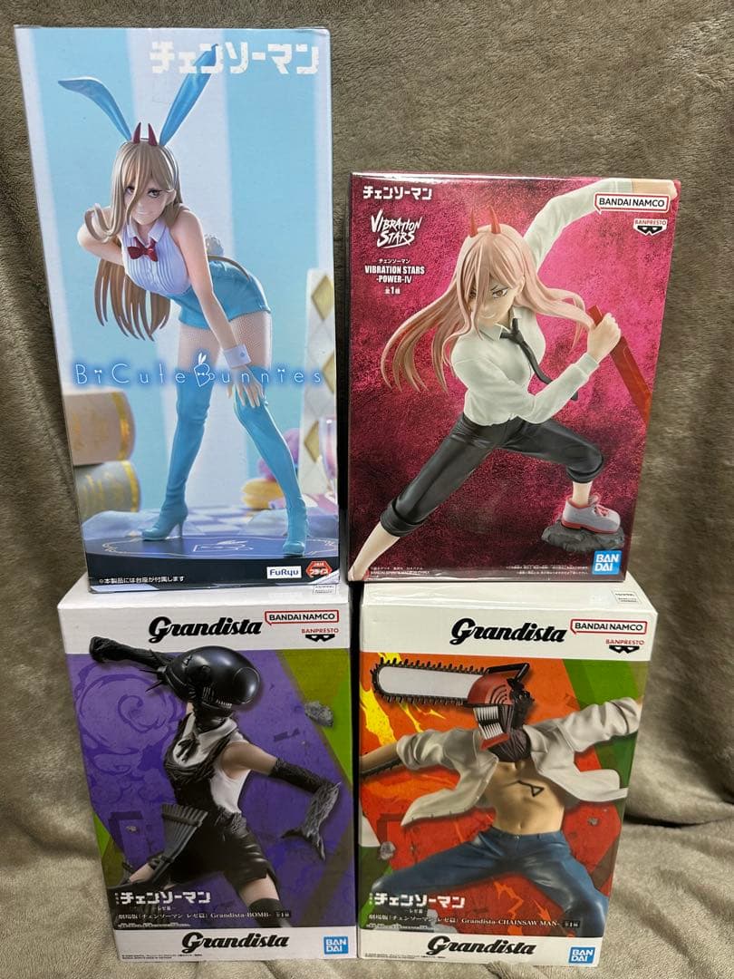 チェンソーマン　フィギュアセット　レゼ　デンジ　パワー