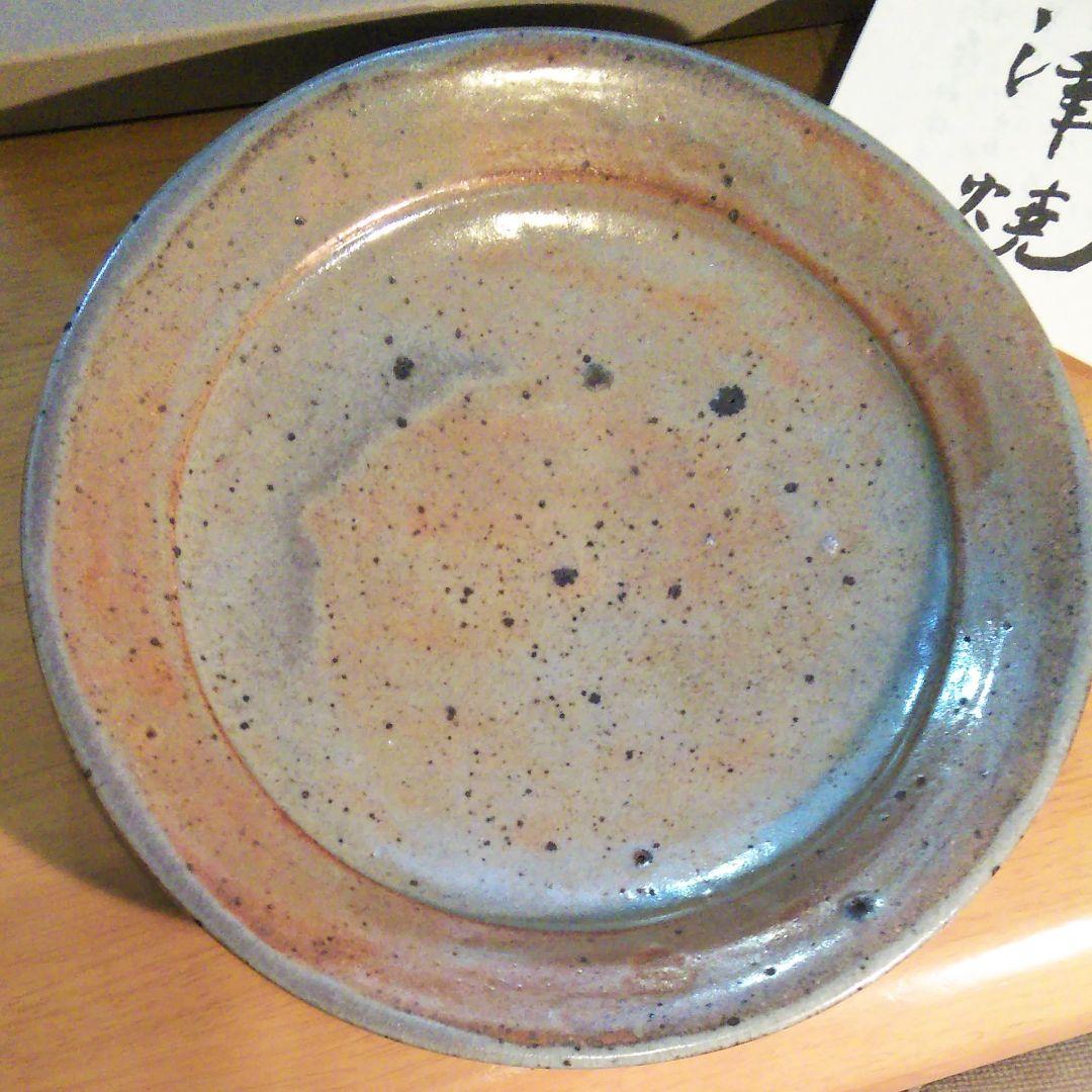 隆太窯。茜唐津、皿