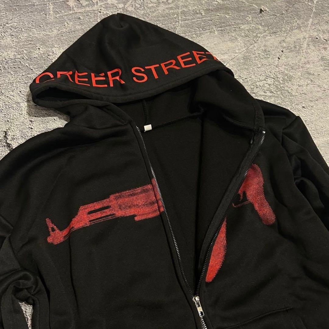 ジャケット・アウター GREER - Opium gun design zip up hoodie