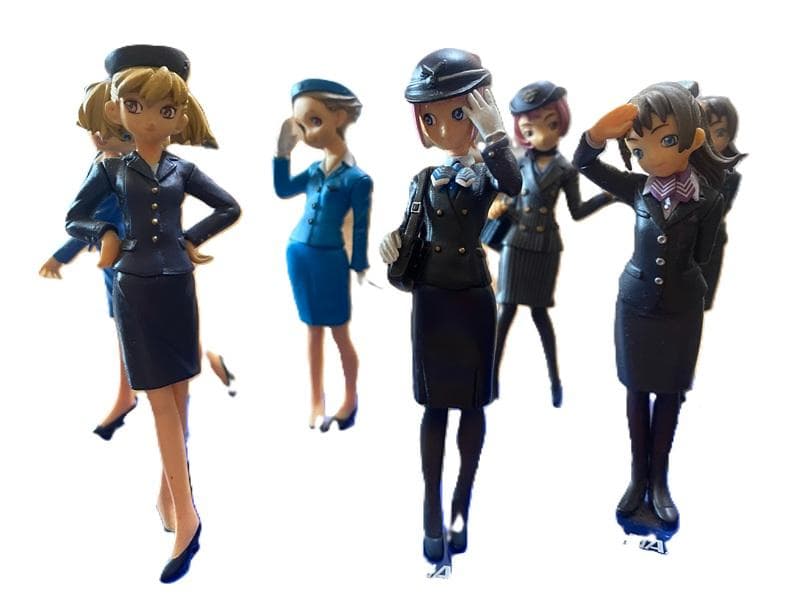 未使用品　ANA 制服コレクション フィギュア 10体セット