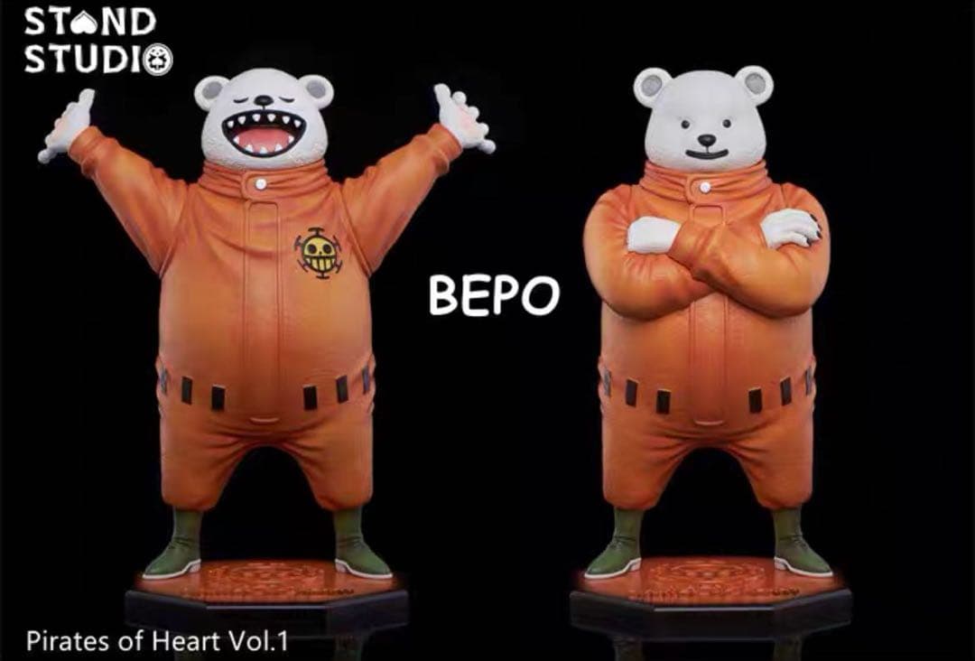 ONE PIECE ベポ  ガレージキット ガレキ スタチュー②①