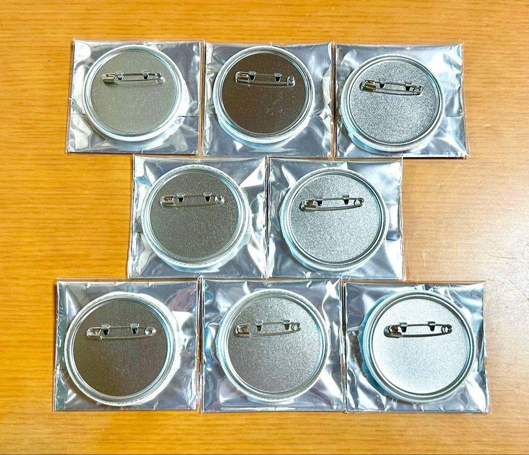 【新品・未使用】ごちうさ ハートポーズ 缶バッジ 8種コンプセット C97