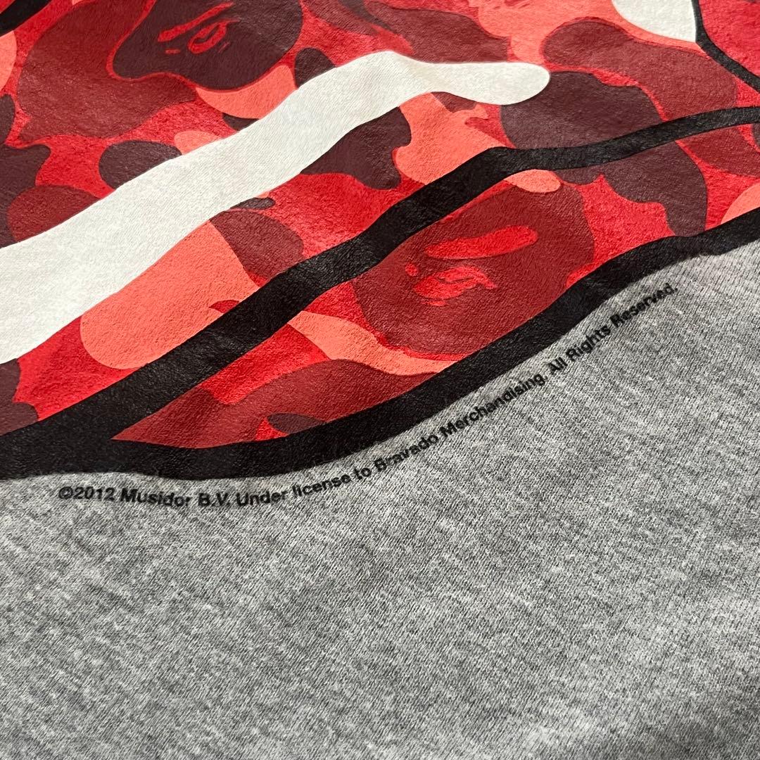 A Bathing Ape × Rolling Stones 7部 Tシャツ M