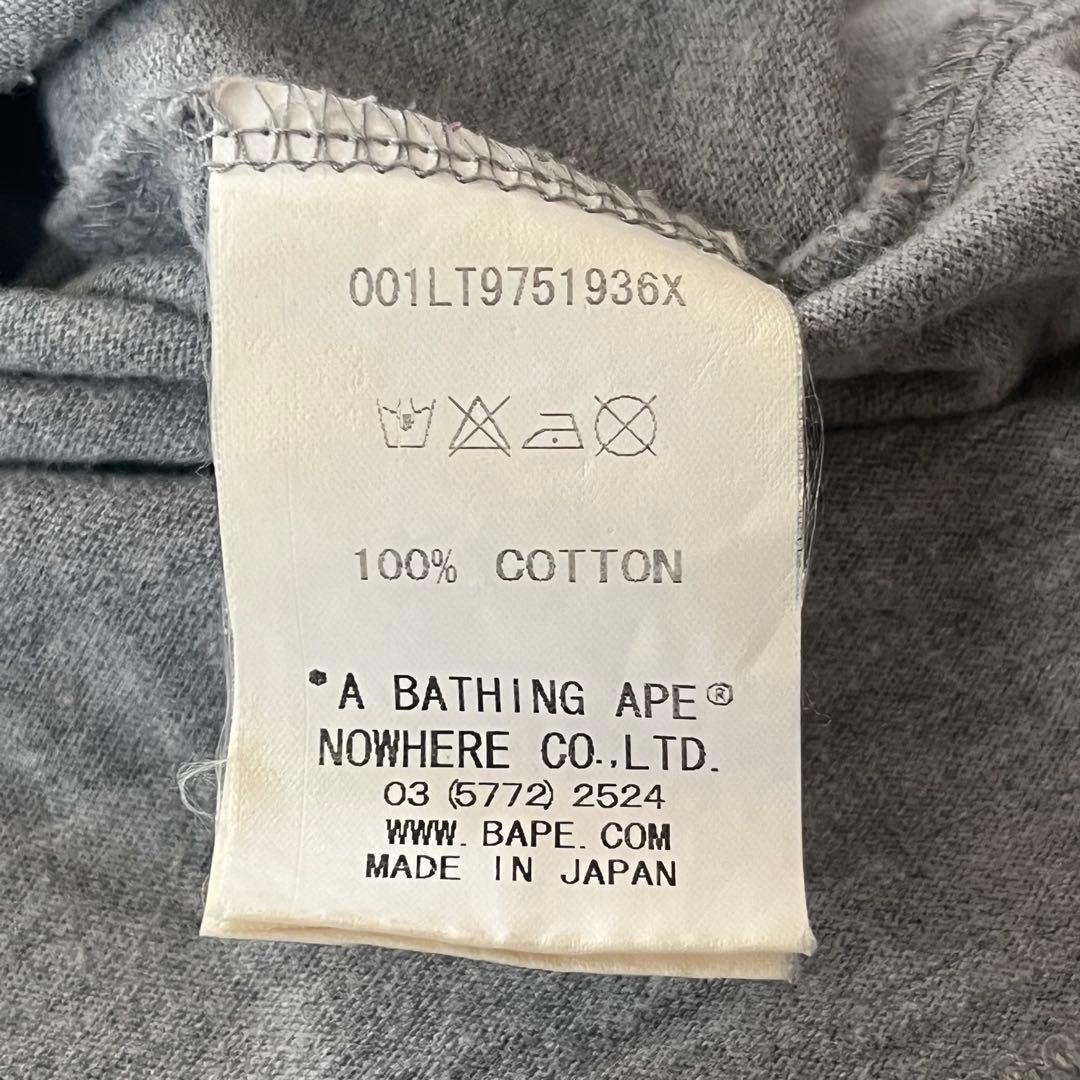 A Bathing Ape × Rolling Stones 7部 Tシャツ M