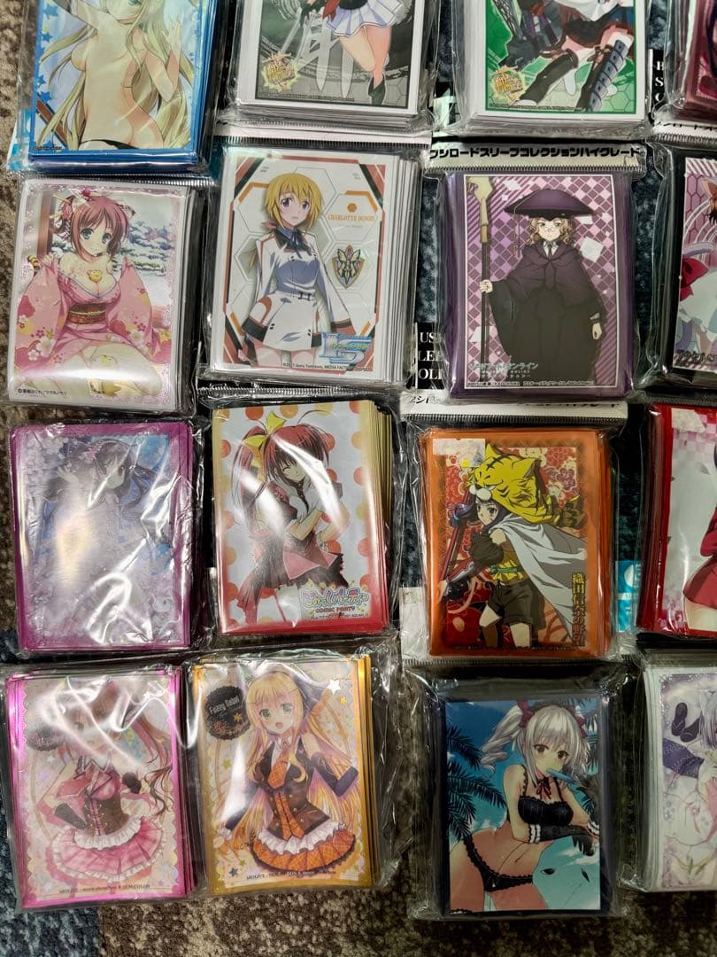 【まとめ売り】キャラクタースリーブ　未開封多数