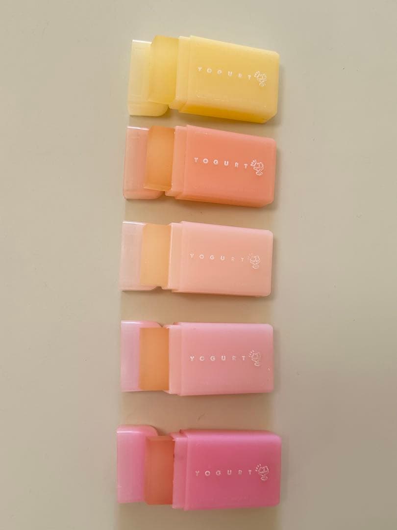 昭和レトロ　MITSUKAN YOGURT 消しゴム　ファンシー