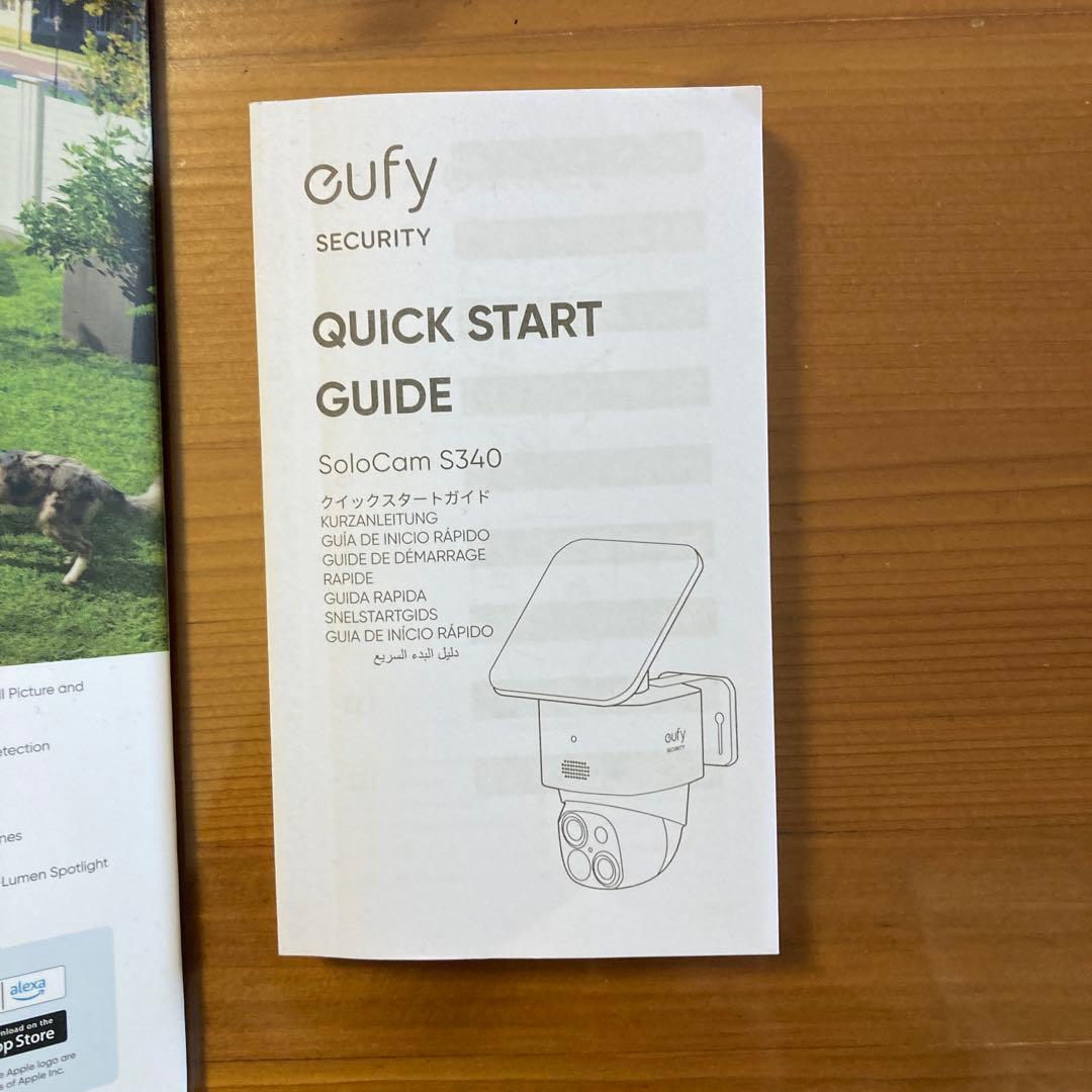 eufy SoloCam S340 防犯カメラ