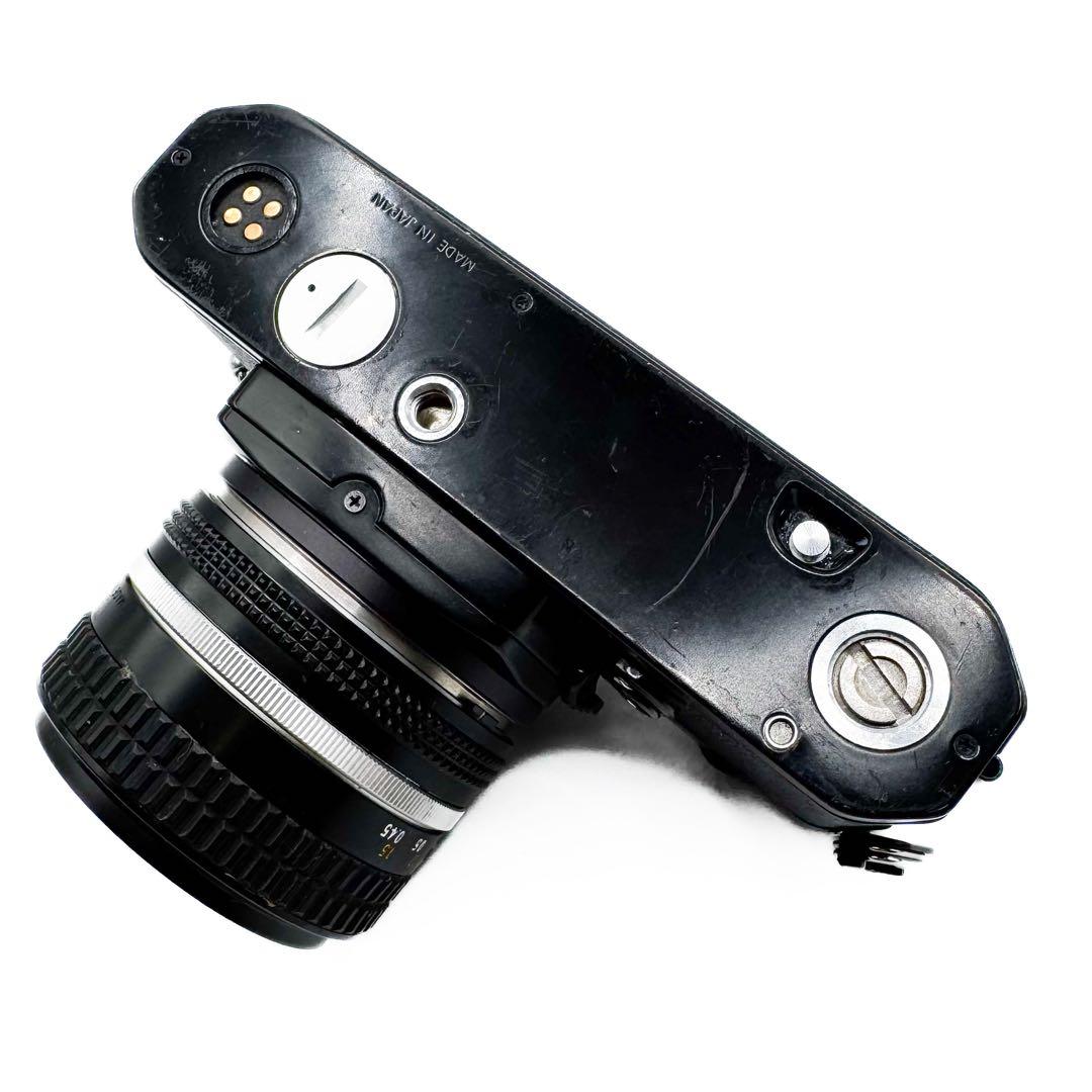 Aランク 完動品✨ Nikon FE Black 50mmセット 1ヶ月保証付