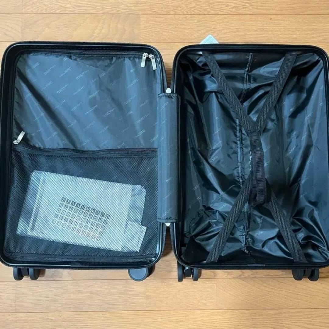 ソフトバンクホークス キャリーケース 黒 機内持ち込みサイズ