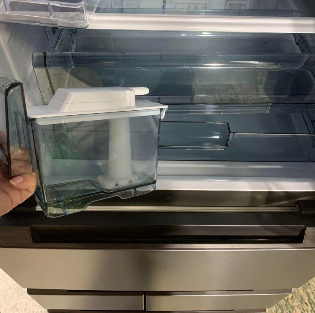 H932R\" SHARP 457L 6ドア 冷蔵庫 SJ-MF46J-H