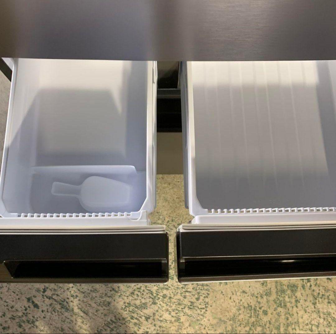 H932R\" SHARP 457L 6ドア 冷蔵庫 SJ-MF46J-H