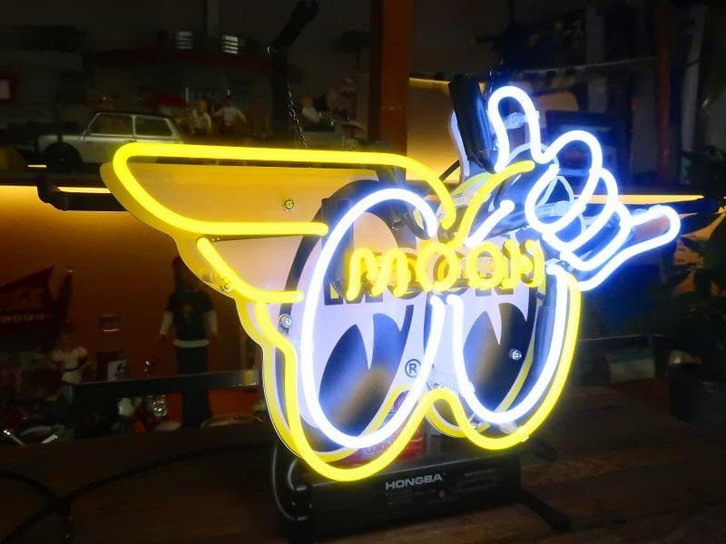 激レア★ムーンアイズ MOON EYES ネオンサイン ガレージング