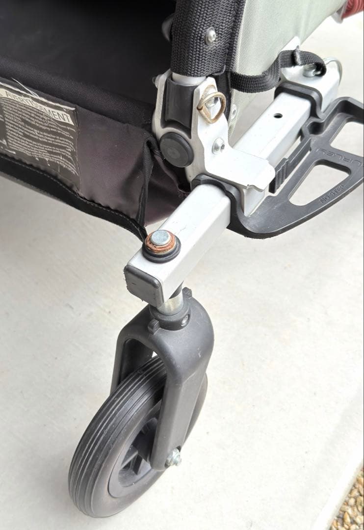 burley D’lite2 2人用トレーラー + 付属品