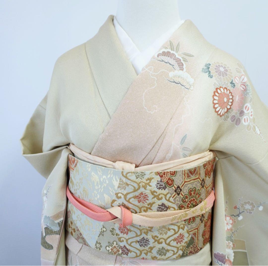 訪問着 フルセットa424i 七五三　入学式　お宮参り　結婚式　一つ紋