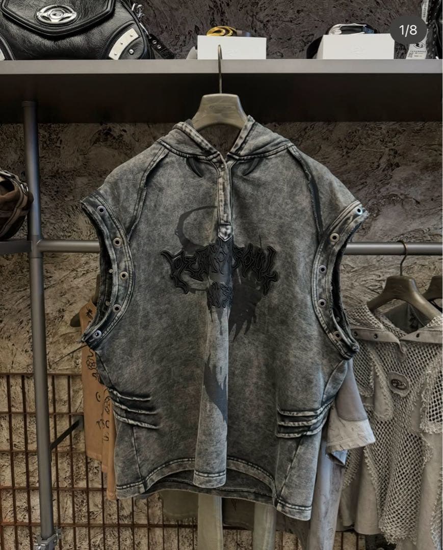 PERSONSOUL 2024 ノースリーブ パーカー