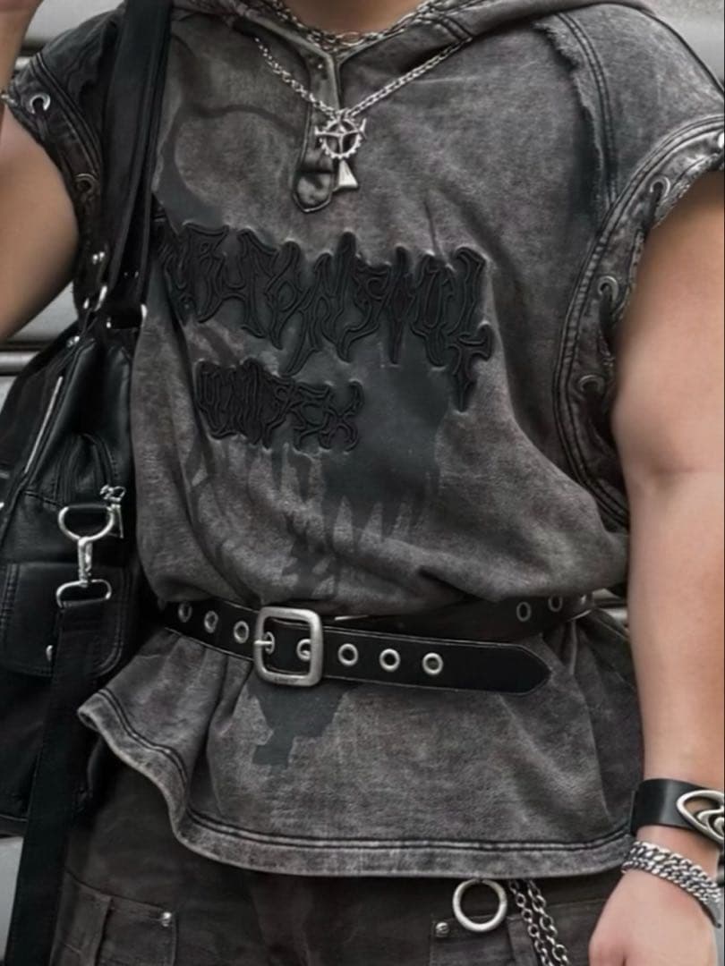 PERSONSOUL 2024 ノースリーブ パーカー