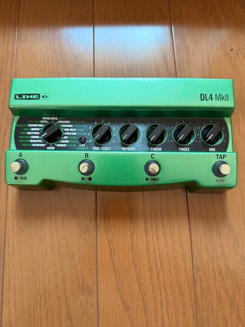【美品】Line 6 DL4 MkII ディレイ/ルーパー エフェクター