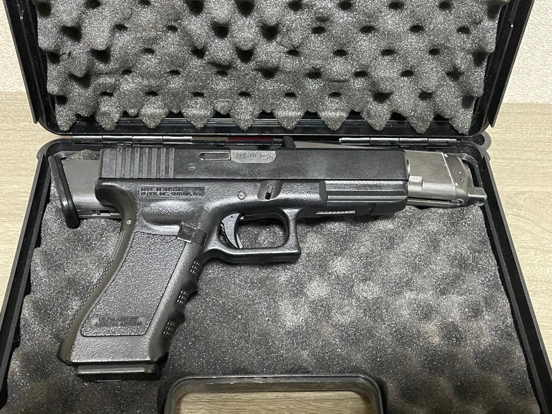 KSC GLOCK グロック 予備マガジン2本 ハードケース ガスガン