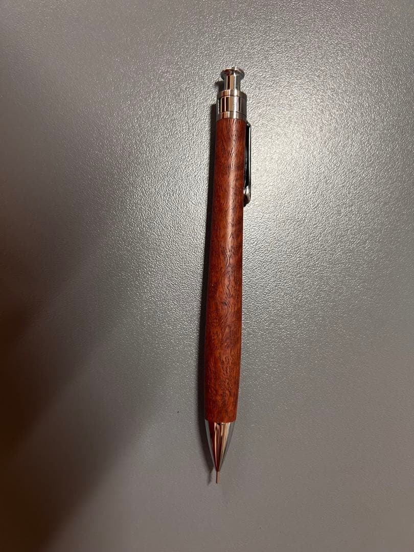 [未使用 美品]工房楔　ペンシル楔　花梨ちぢみ杢　トラ杢　ゴリラ