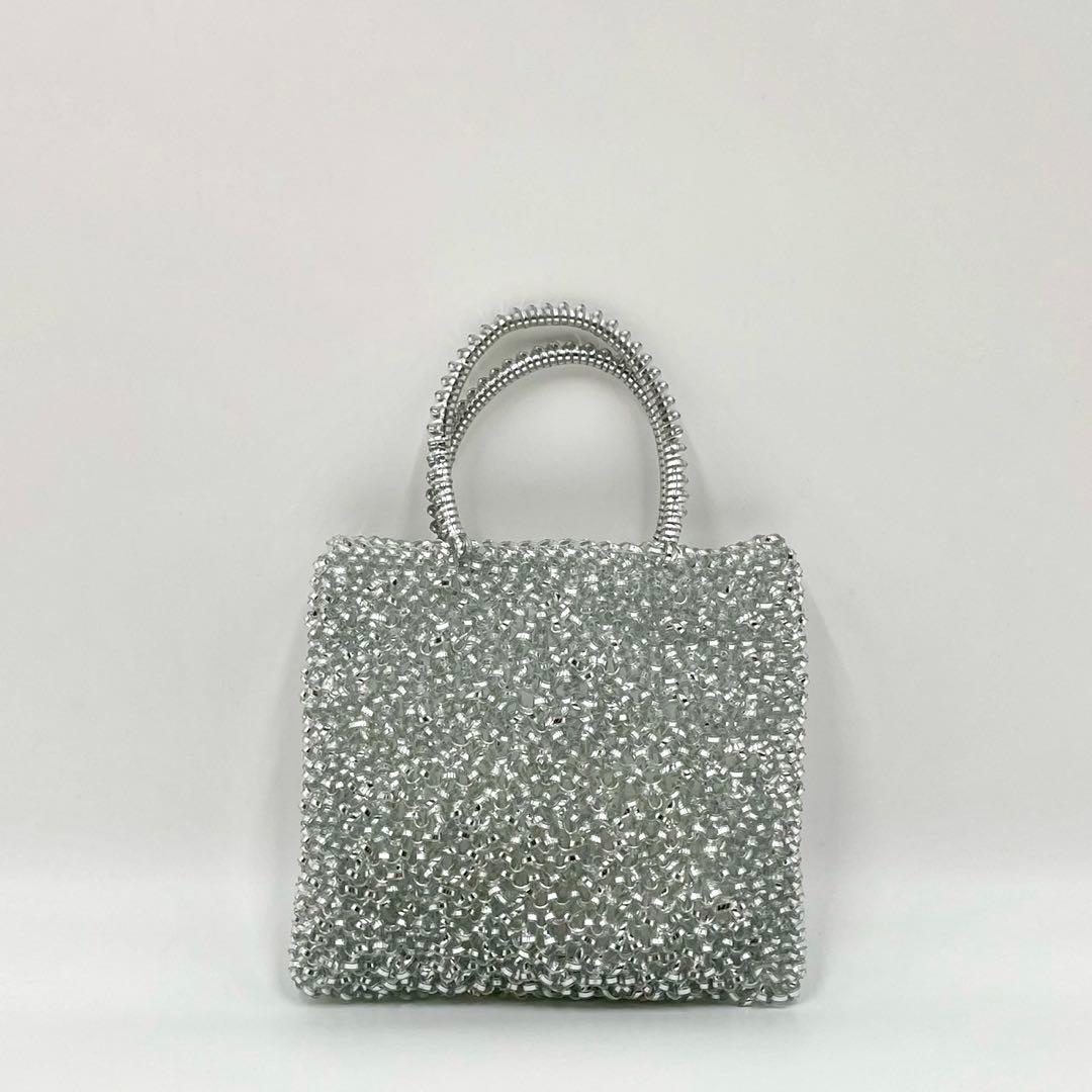 【未使用級】ANTEPRIMA アンテプリマ ミニアトゥーラ シルバー