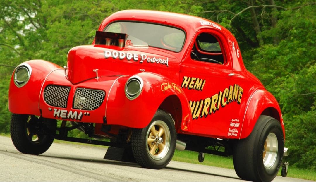 国内未入荷 1/18 ACME '40 WILLYS GASSER HEMI