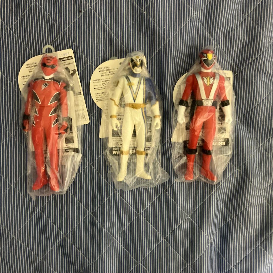 レジェンド戦隊ヒーローシリーズ　ソフビセット