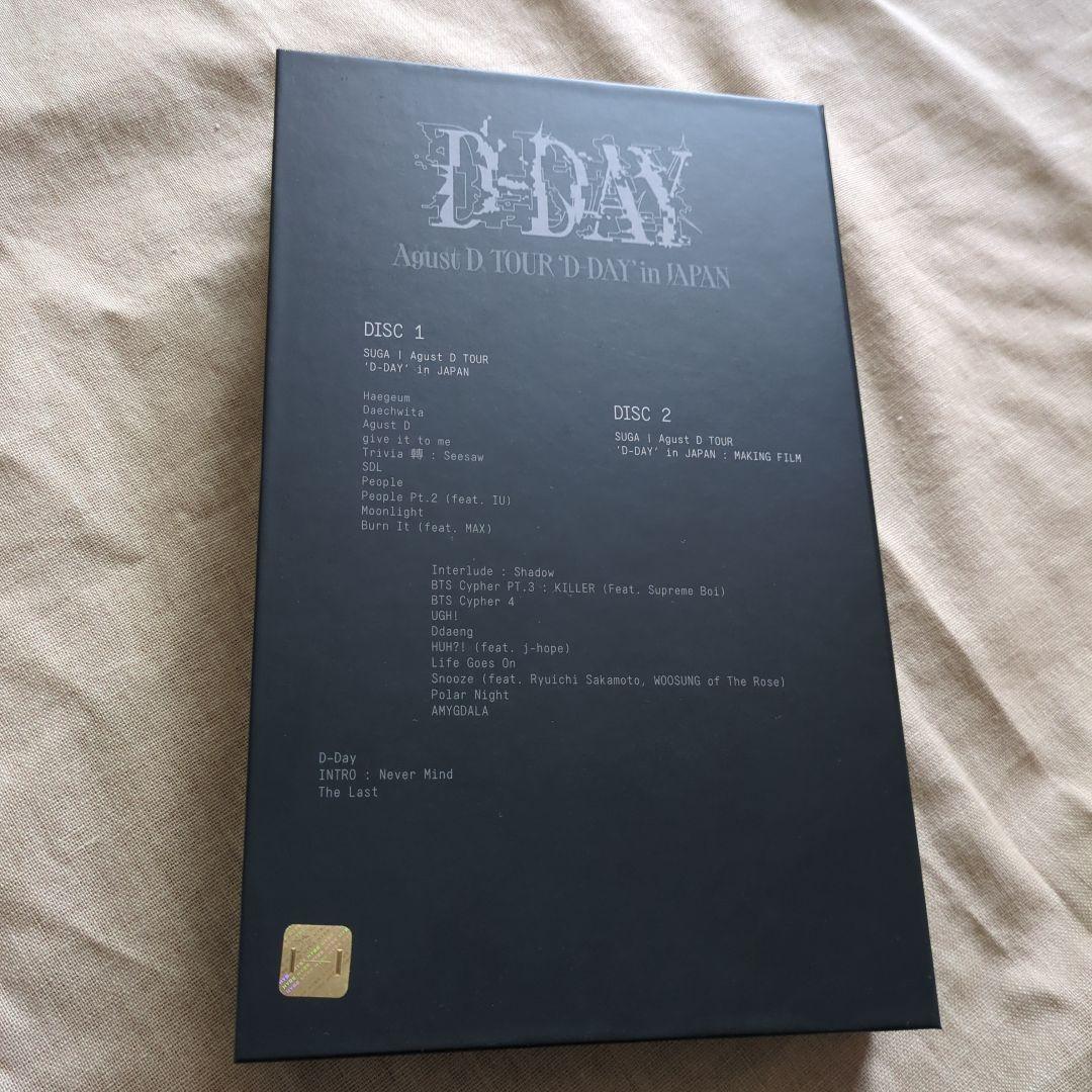 ミュージック SUGA Agust D TOUR D-DAY JAPAN Blu-ray