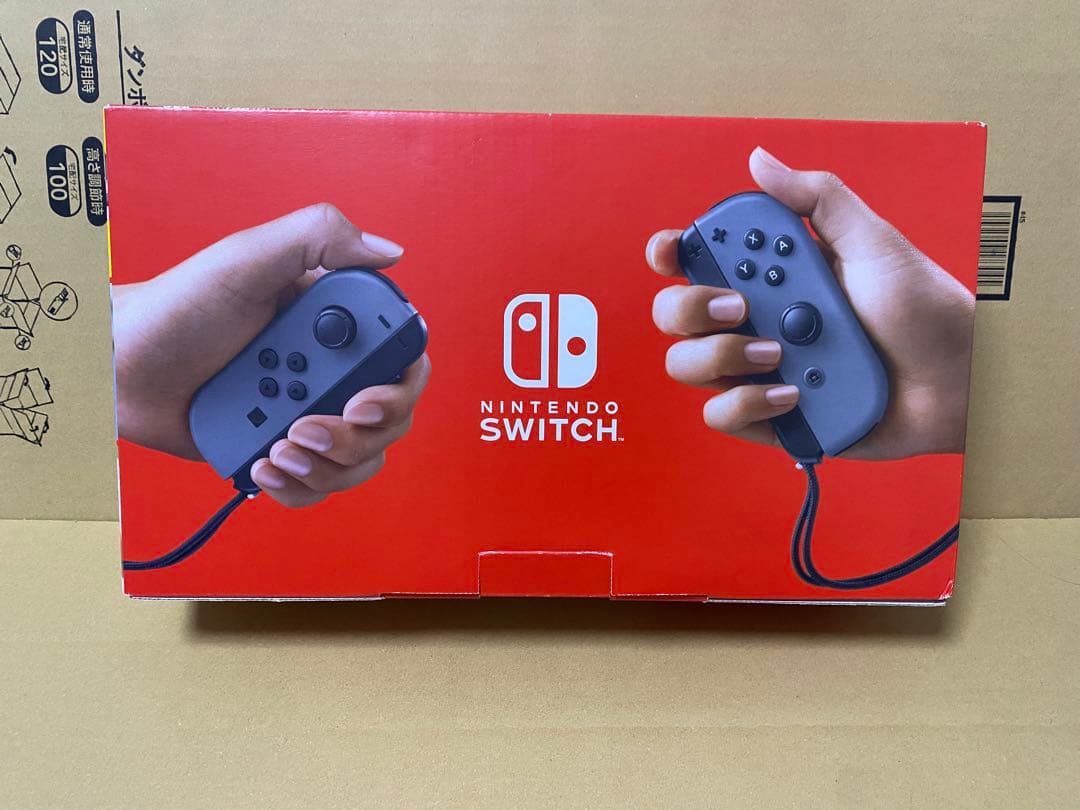 美品　Switch グレー 本体 　動作確認済　付属品完品