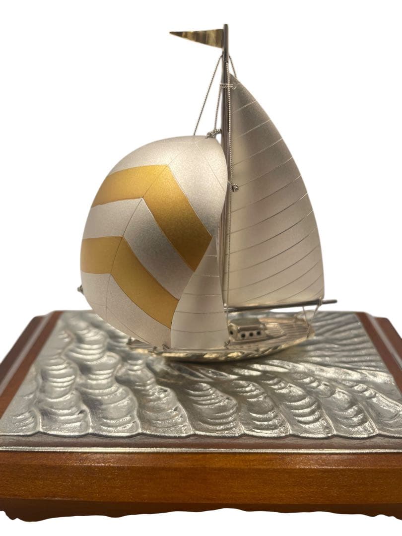 銀製　TAKEHIKO ヨットno7フルセール　関武比古作