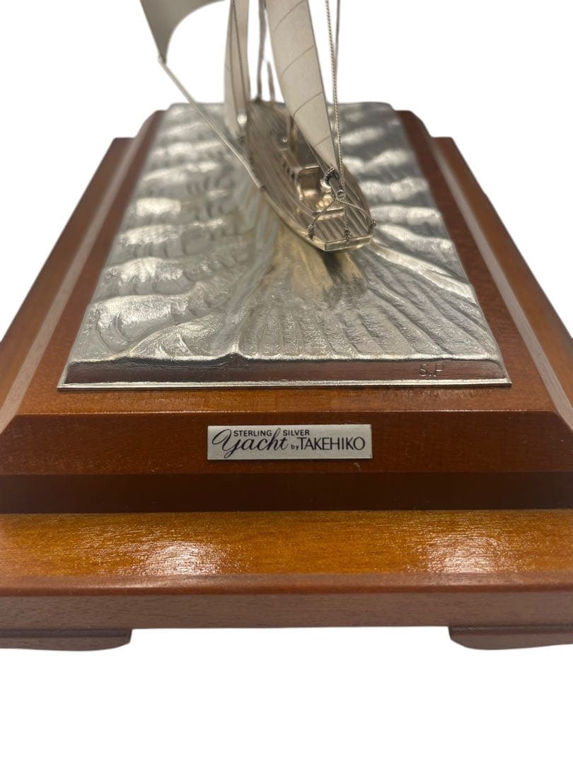 銀製　TAKEHIKO ヨットno7フルセール　関武比古作
