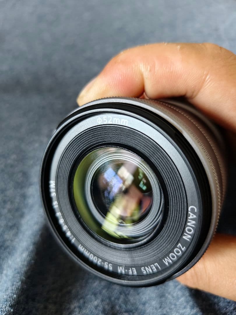 CANON 55-200mm f4.5-6.3 IS STM ef-m 作例あり