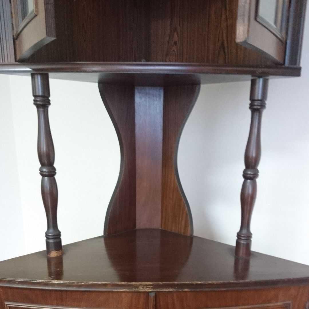 古家具　飾り棚　リビング棚　唐木　紫檀