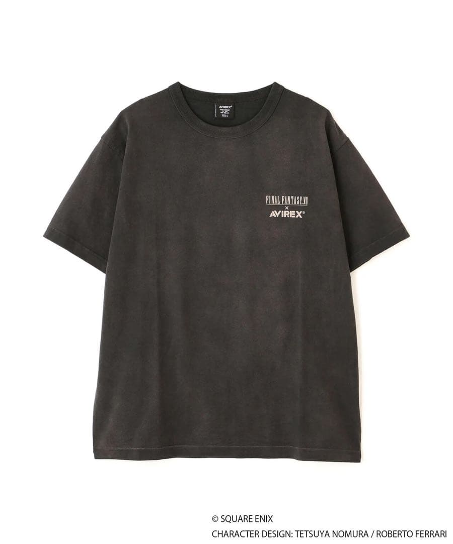 AVIREX Final Fantasy VII コラボTシャツ L ブラック