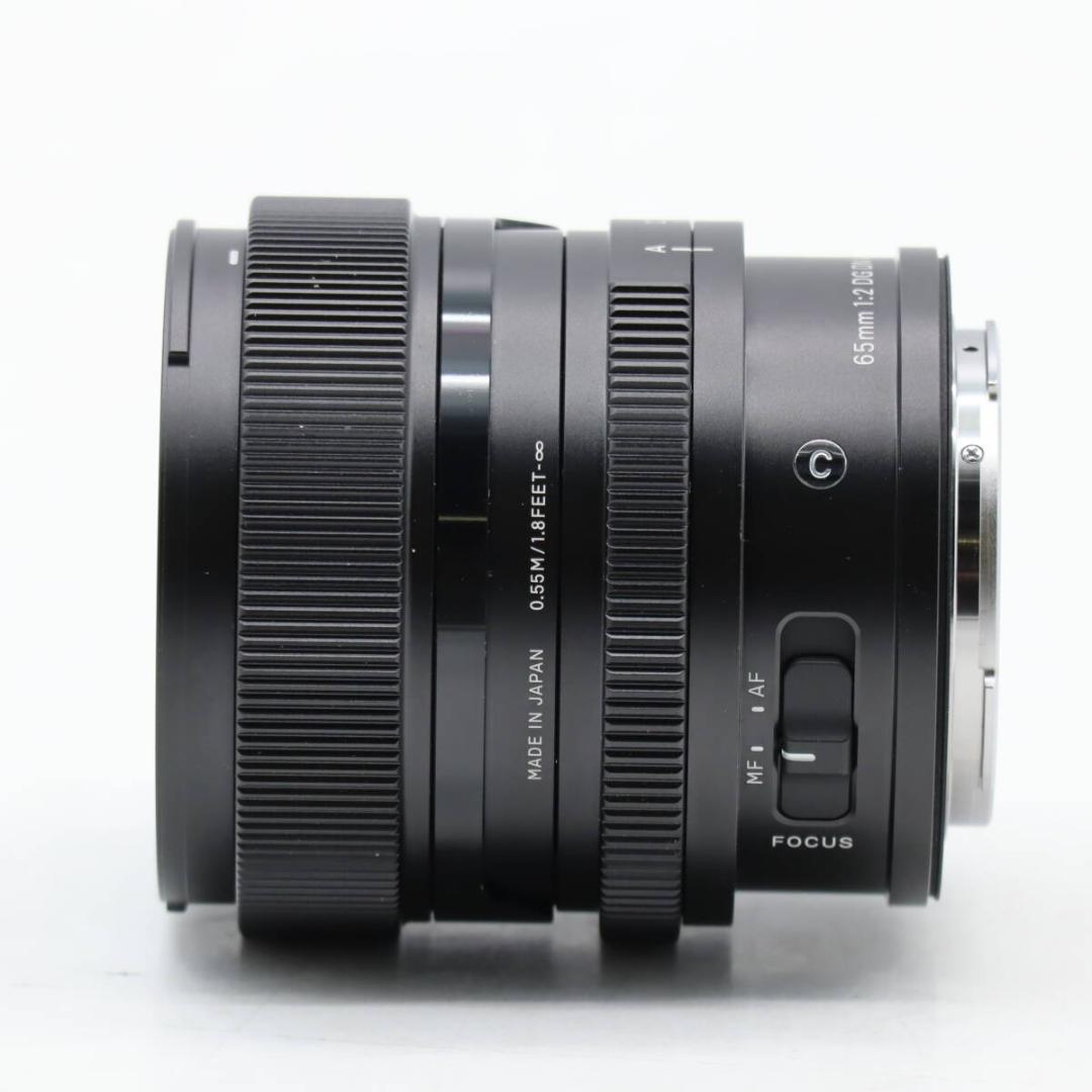 極美品 シグマ レンズ 65mm F2 DG DN ライカ Lマウント 単焦点