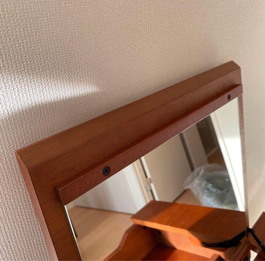 ニコアンド 木製ドレッサー・イス niko and …