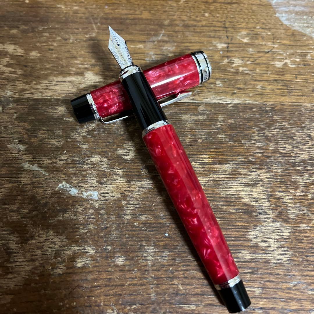 【美品・廃盤】パイロット万年筆　レガンス　字幅F