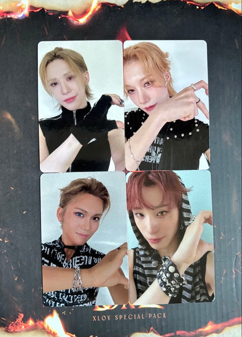 XLOV fanplee トレカ4枚セット