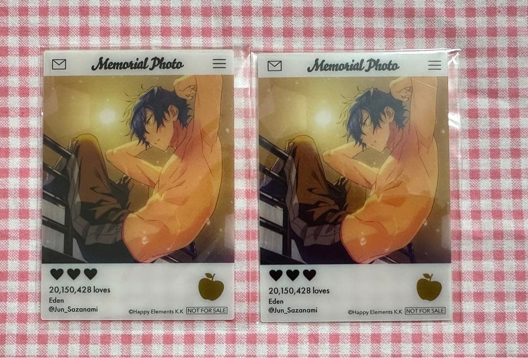 あんスタ　漣ジュン　AGF エンスカイ 特典　クリアカード エモカ