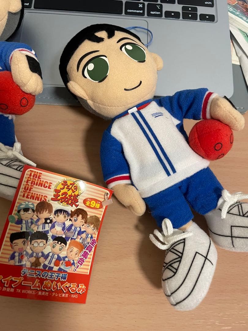 テニスの王子様　デフォルメぬいぐるみ　Part1 大石秀2点セット