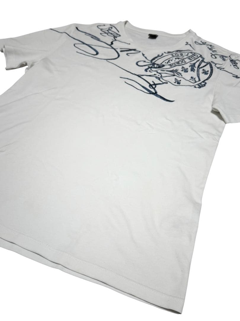 BERLUTI カリグラフィ 刺繍Tシャツ