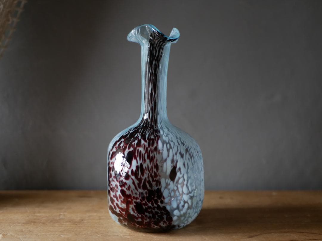 クリシー　フラワーベース　花器　フランスヴィンテージ　ブロカントのある暮らし